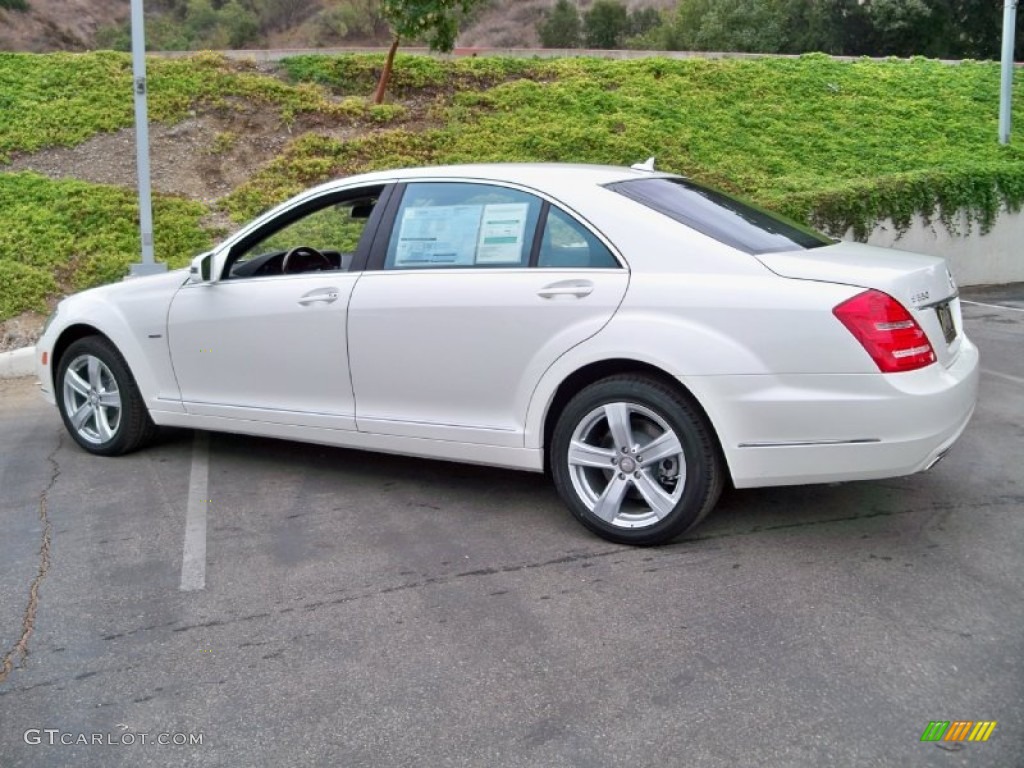 Black Interior 2012 Mercedes-Benz S 550 Sedan Photo #56053364