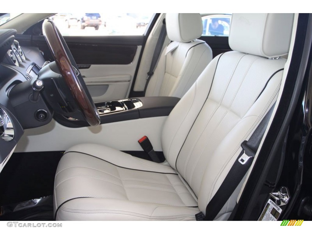 Ivory/Jet Interior 2012 Jaguar XJ XJL Supercharged Photo #56055041