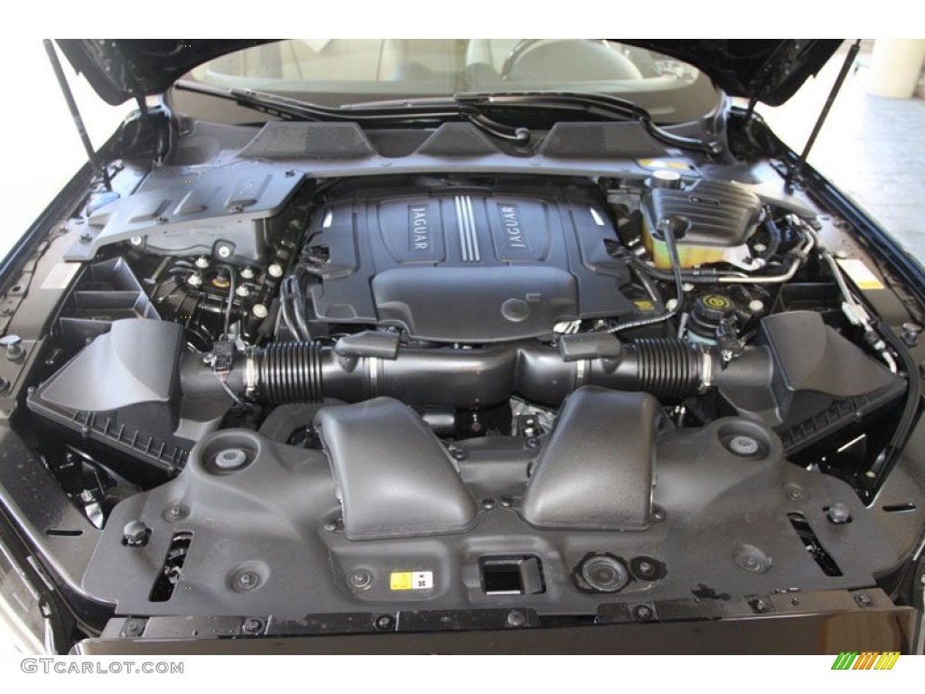 2012 Jaguar XJ XJL Supercharged 5.0 Liter Supercharged DI DOHC 32-Valve VVT V8 Engine Photo #56055197