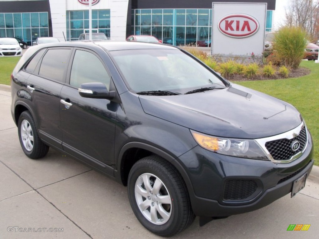 Pacific Blue 2012 Kia Sorento LX Exterior Photo #56055275