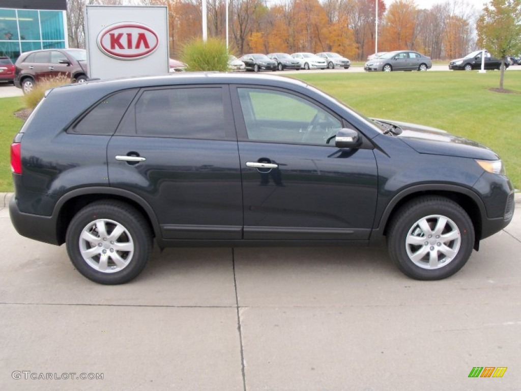 Pacific Blue 2012 Kia Sorento LX Exterior Photo #56055293
