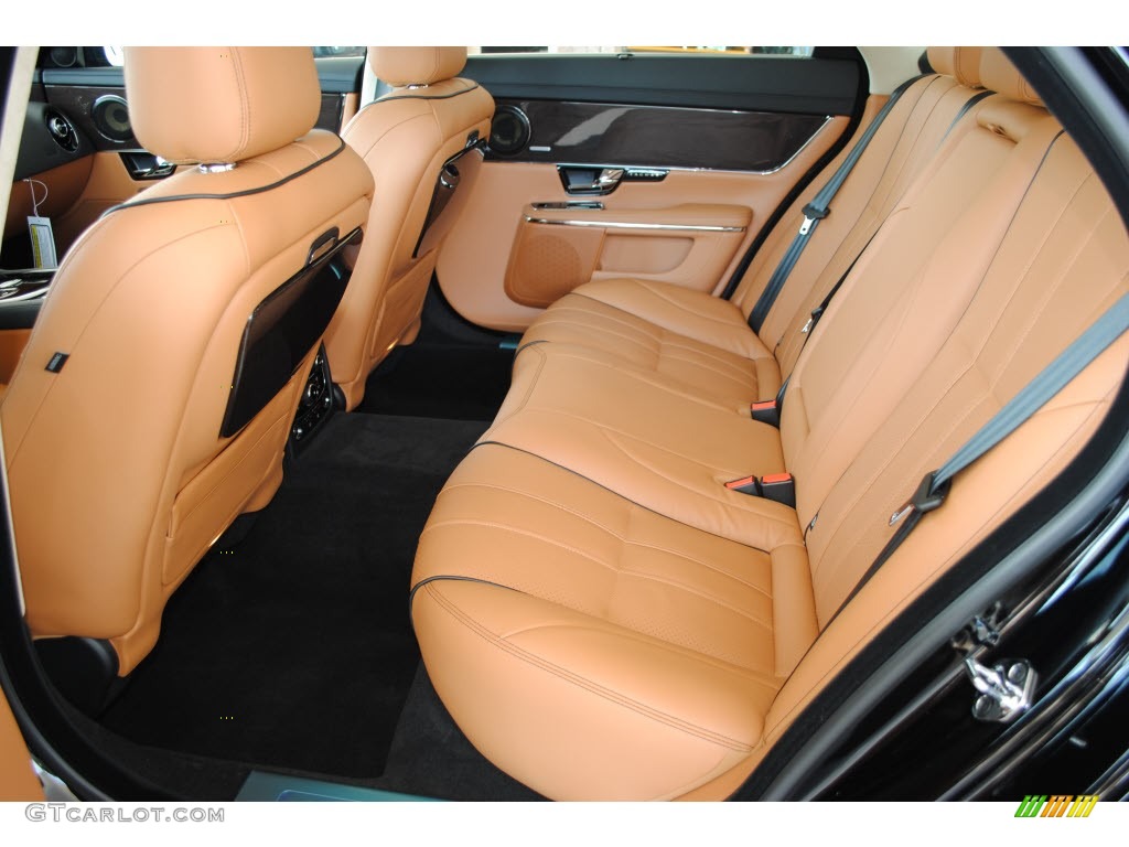 London Tan/Jet Interior 2012 Jaguar XJ XJL Supercharged Photo #56055329