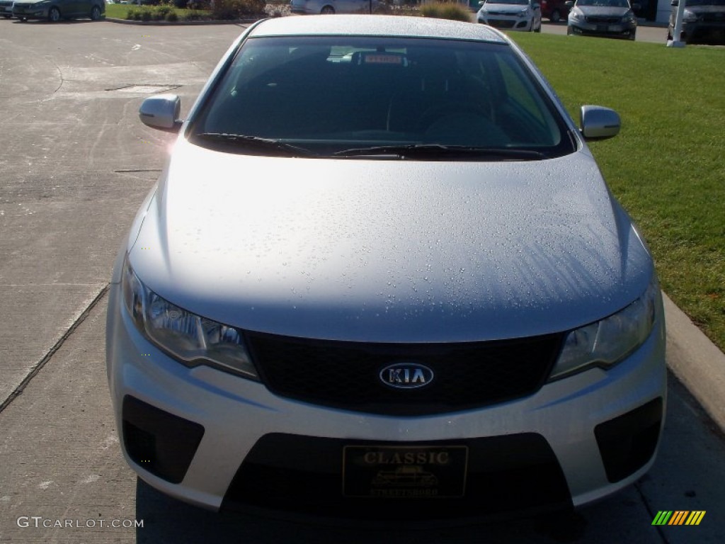 2012 Forte Koup EX - Bright Silver / Black photo #2