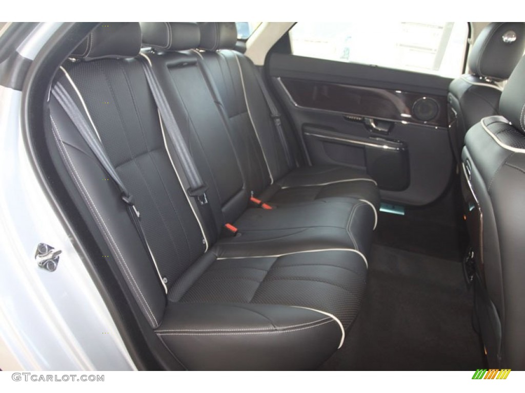 Jet Interior 2012 Jaguar XJ XJL Supercharged Photo #56055728