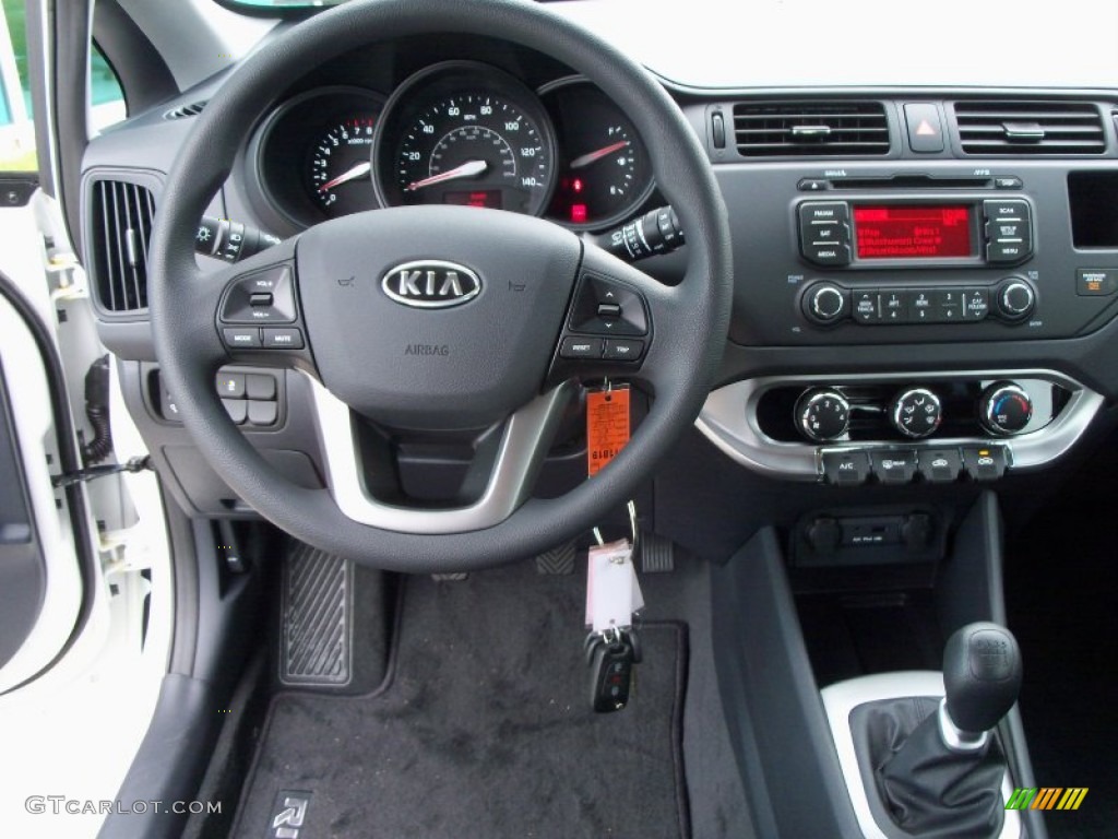 2012 Kia Rio Rio5 LX Hatchback Controls Photo #56055764
