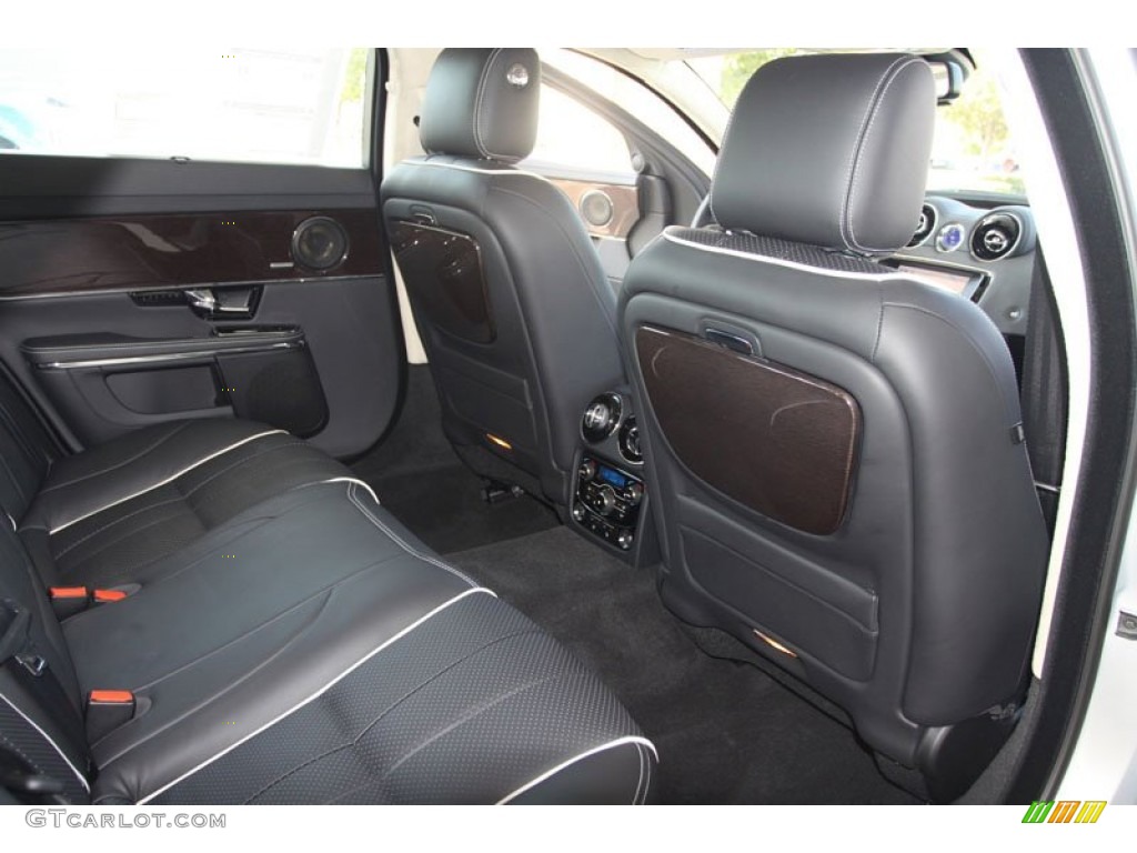Jet Interior 2012 Jaguar XJ XJL Supercharged Photo #56055803