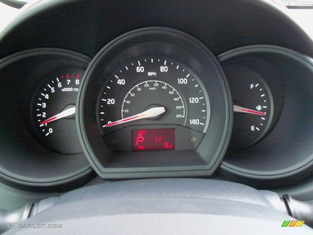 2012 Kia Rio Rio5 LX Hatchback Gauges Photos