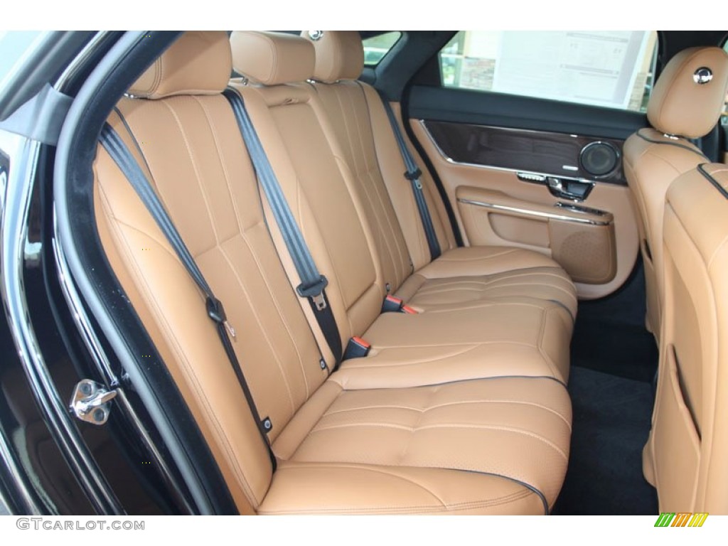 London Tan/Jet Interior 2012 Jaguar XJ XJ Supercharged Photo #56055929