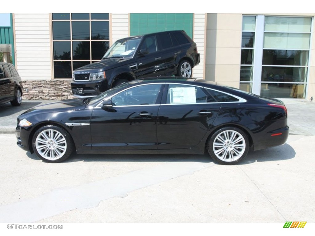 Ebony 2012 Jaguar XJ XJ Supercharged Exterior Photo #56055938