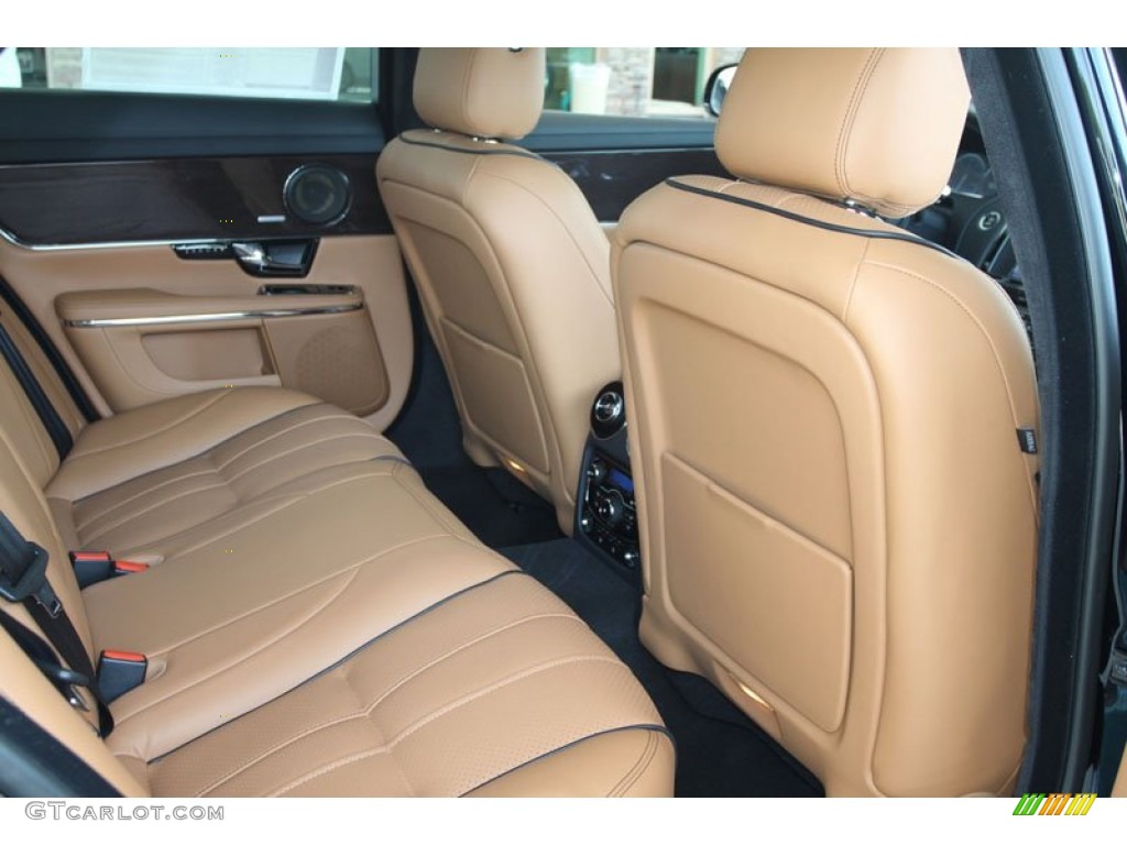 London Tan/Jet Interior 2012 Jaguar XJ XJ Supercharged Photo #56056013