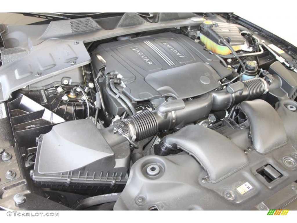2012 Jaguar XJ XJ Supercharged 5.0 Liter Supercharged DI DOHC 32-Valve VVT V8 Engine Photo #56056073
