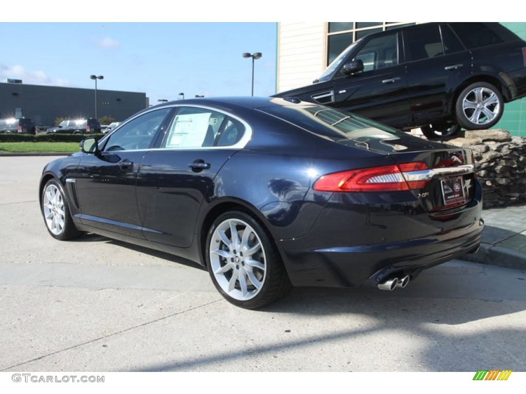 Azurite Blue Metallic 2012 Jaguar XF Supercharged Exterior Photo #56056439