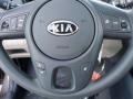 2012 Kia Forte Stone Interior Steering Wheel Photo