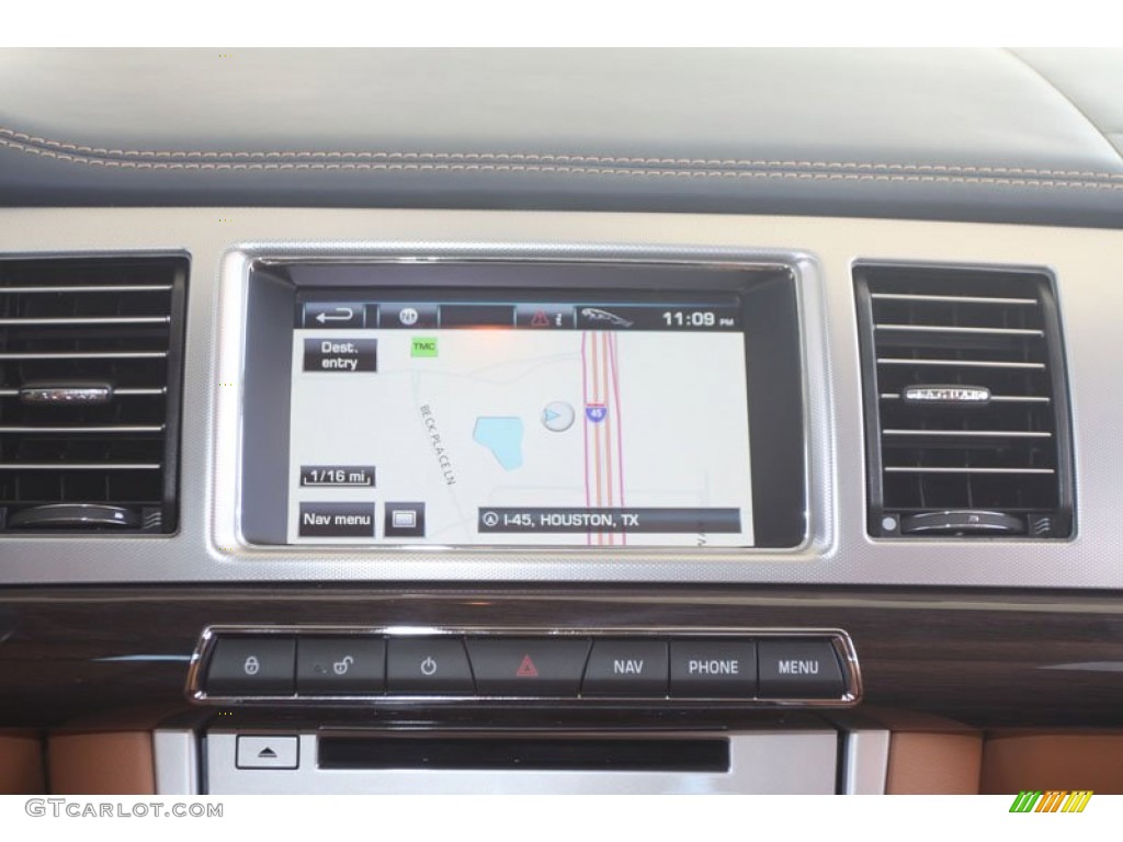 2012 Jaguar XF Supercharged Navigation Photos