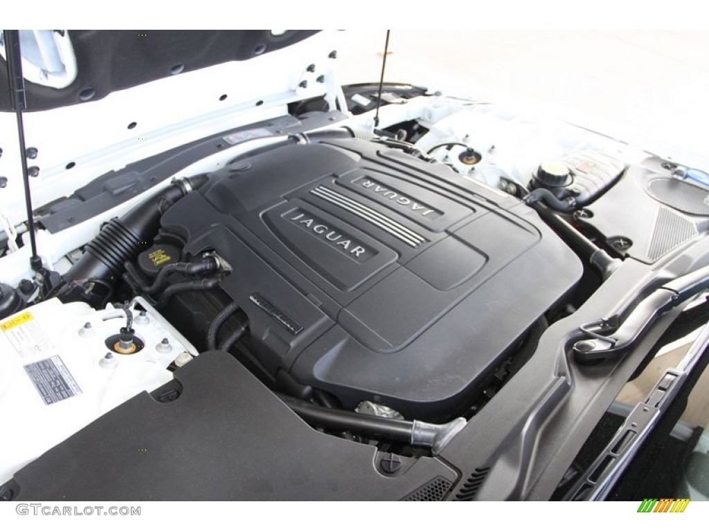 2012 Jaguar XK XKR Convertible 5.0 Liter DI Supercharged DOHC 32-Valve VVT V8 Engine Photo #56056880