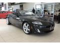 2012 Midnight Black Jaguar XK XKR Convertible  photo #2