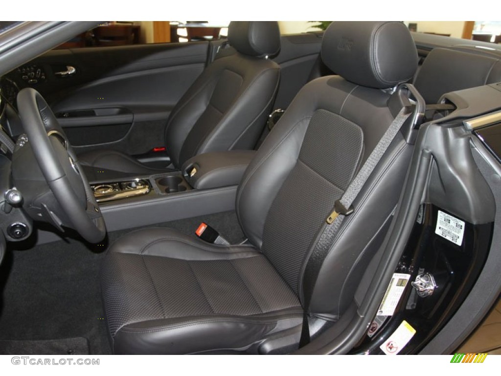 Warm Charcoal/Warm Charcoal Interior 2012 Jaguar XK XKR Convertible Photo #56056955