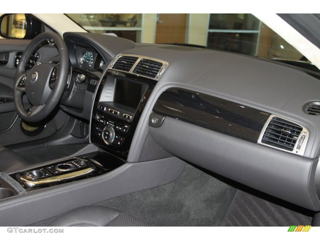 2012 Jaguar XK XKR Convertible Warm Charcoal/Warm Charcoal Dashboard Photo #56057006