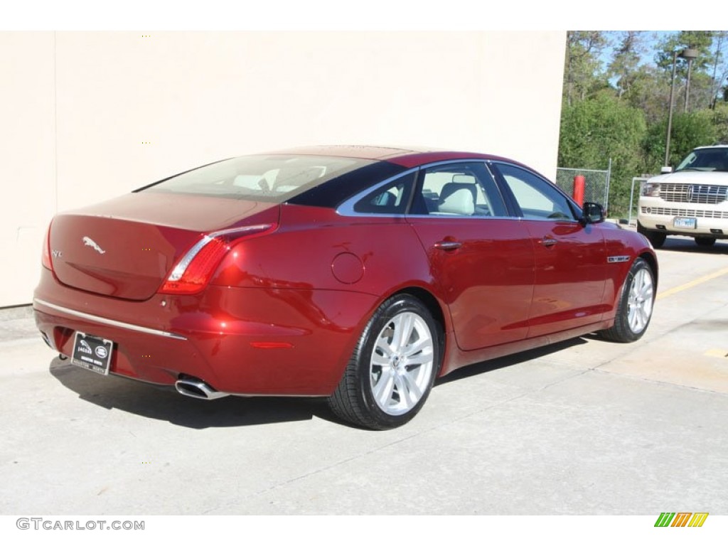 Claret Red Metallic 2012 Jaguar XJ XJL Portfolio Exterior Photo #56057058