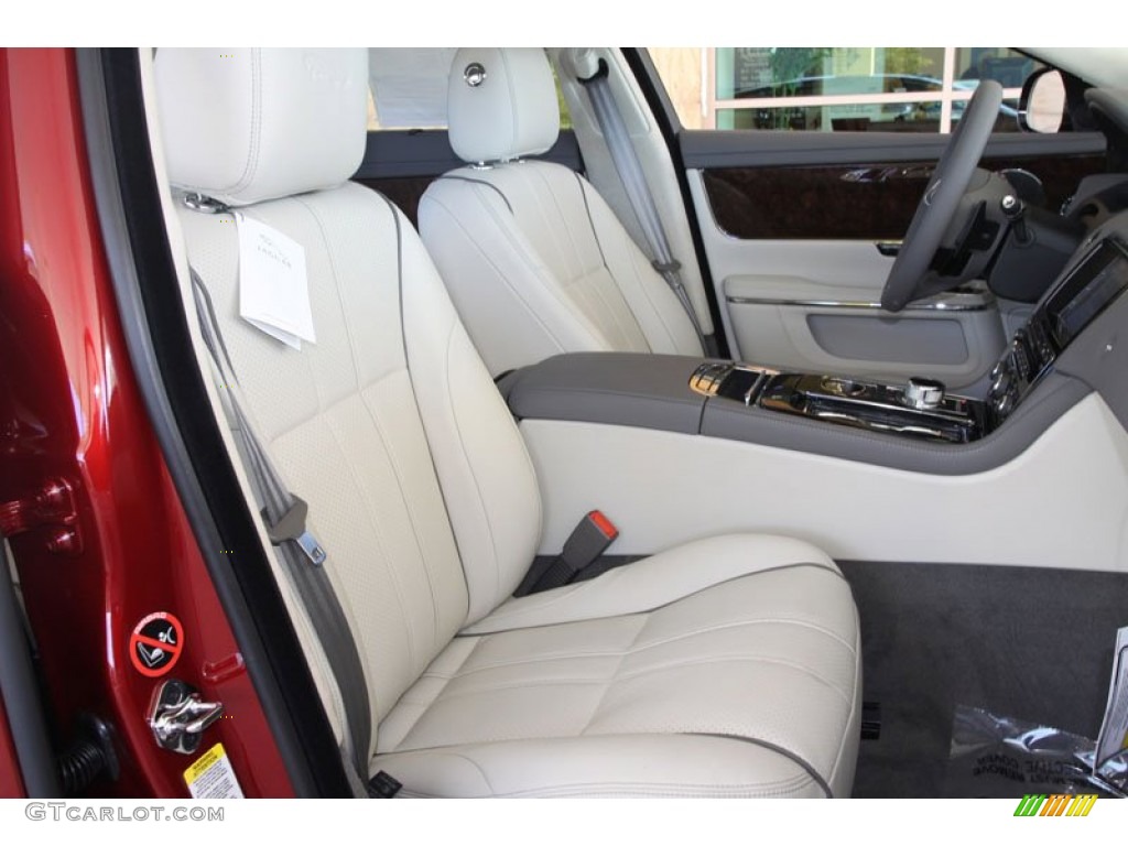 Ivory/Oyster Interior 2012 Jaguar XJ XJL Portfolio Photo #56057198