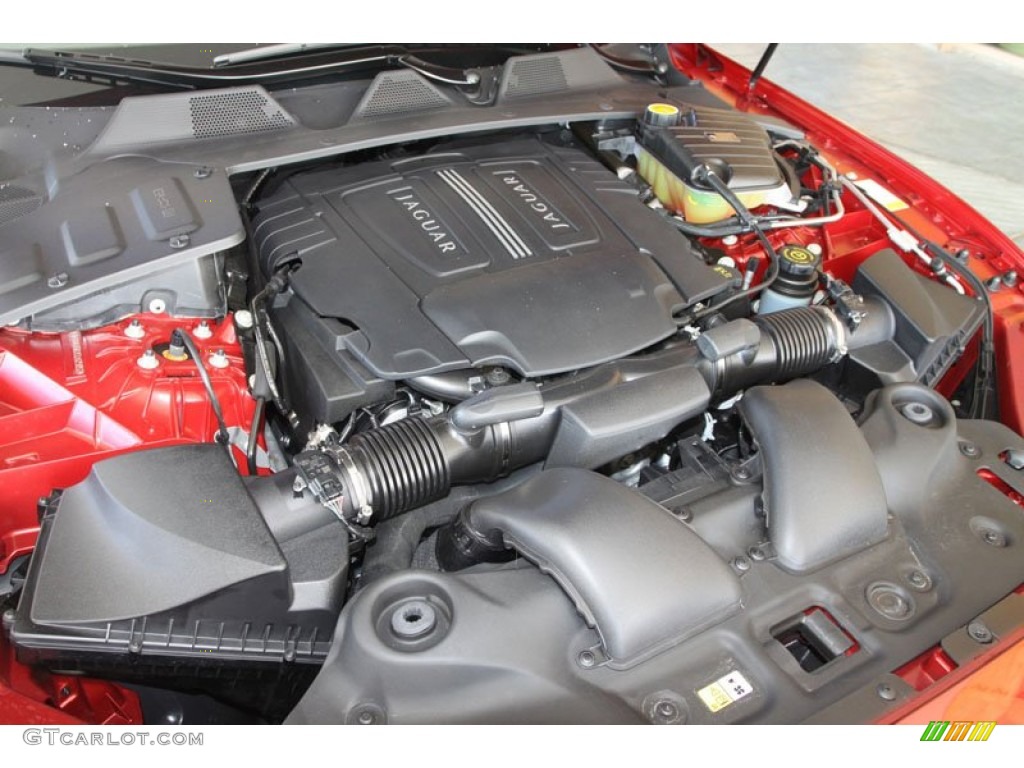 2012 Jaguar XJ XJL Portfolio 5.0 Liter DI DOHC 32-Valve VVT V8 Engine Photo #56057234