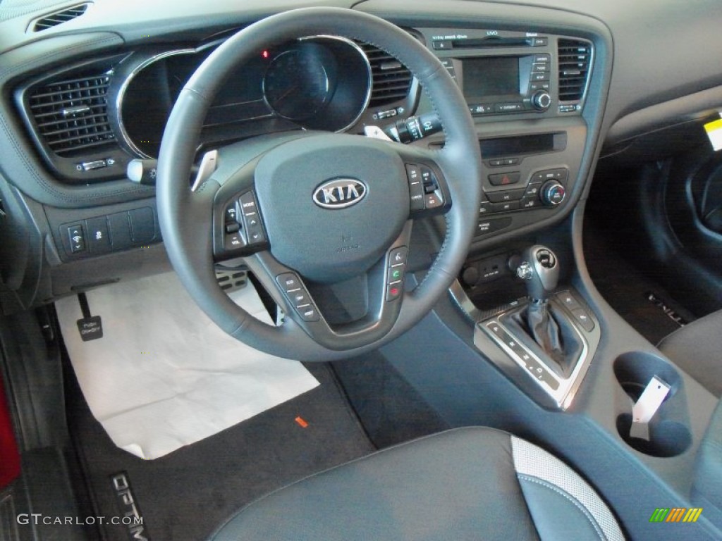 Black Interior 2012 Kia Optima Sx Photo 56057330 Gtcarlot Com