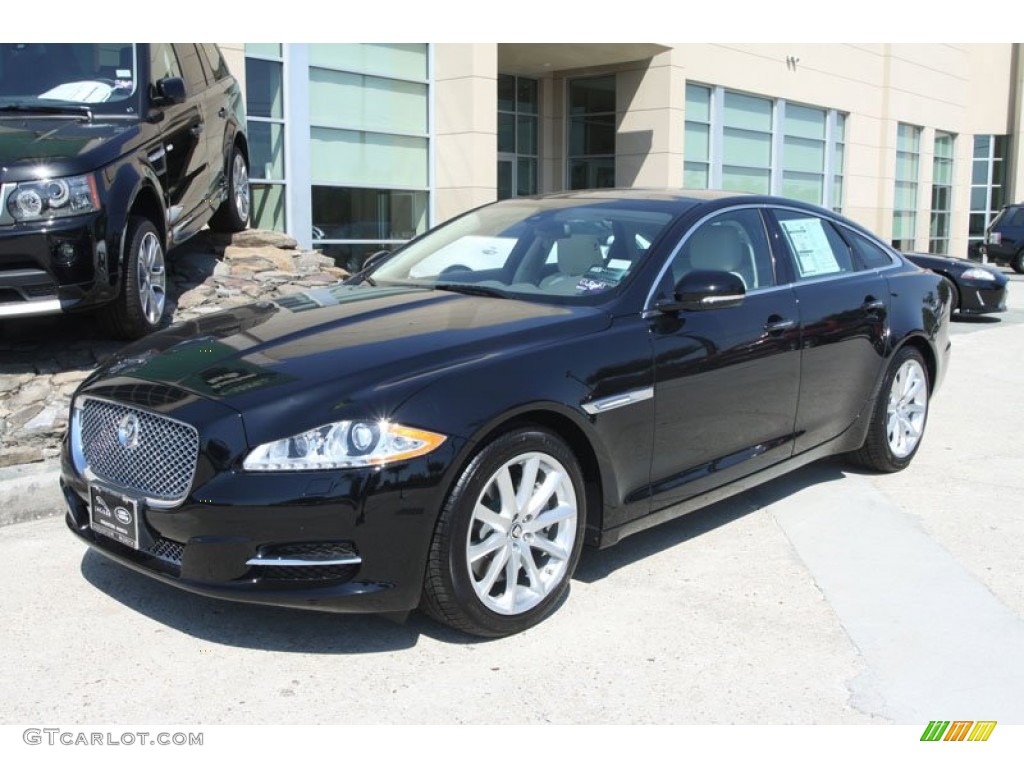 Ebony 2012 Jaguar XJ XJ Exterior Photo #56057333