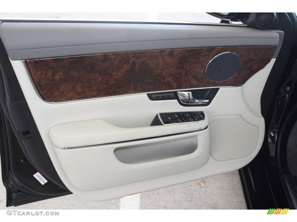 2012 Jaguar XJ XJ Ivory/Oyster Door Panel Photo #56057379