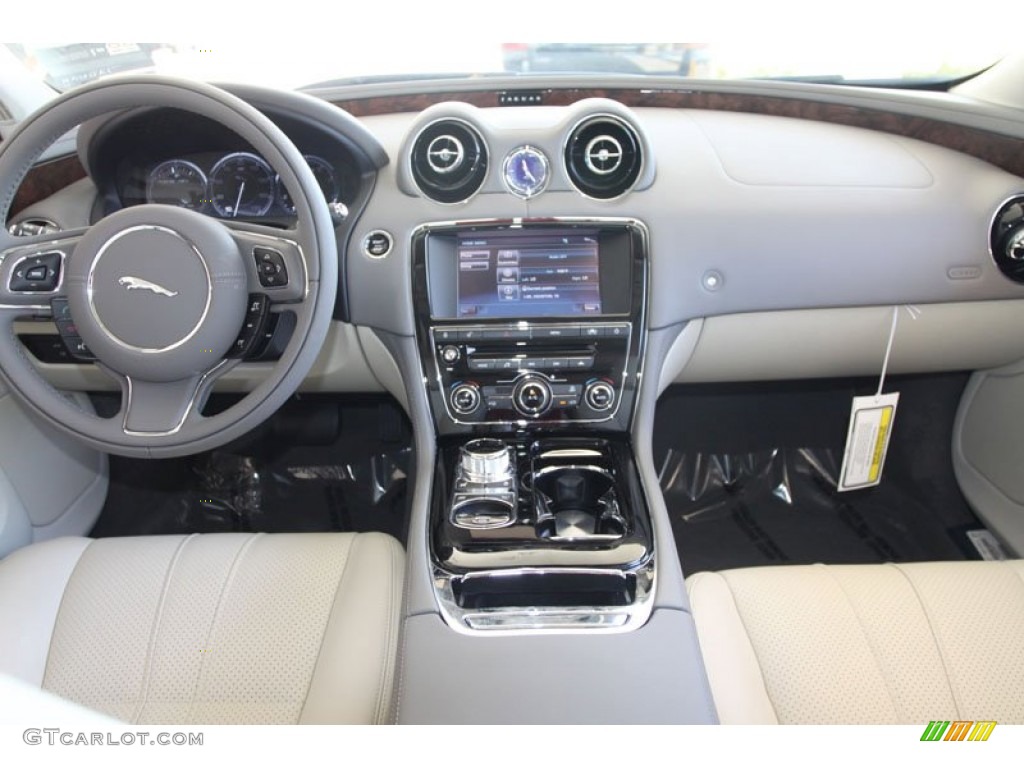 2012 Jaguar XJ XJ Ivory/Oyster Dashboard Photo #56057396