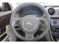 Ivory/Oyster 2012 Jaguar XJ XJ Steering Wheel