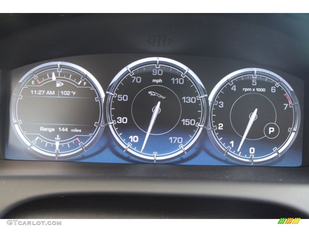2012 Jaguar XJ XJ Gauges Photo #56057618