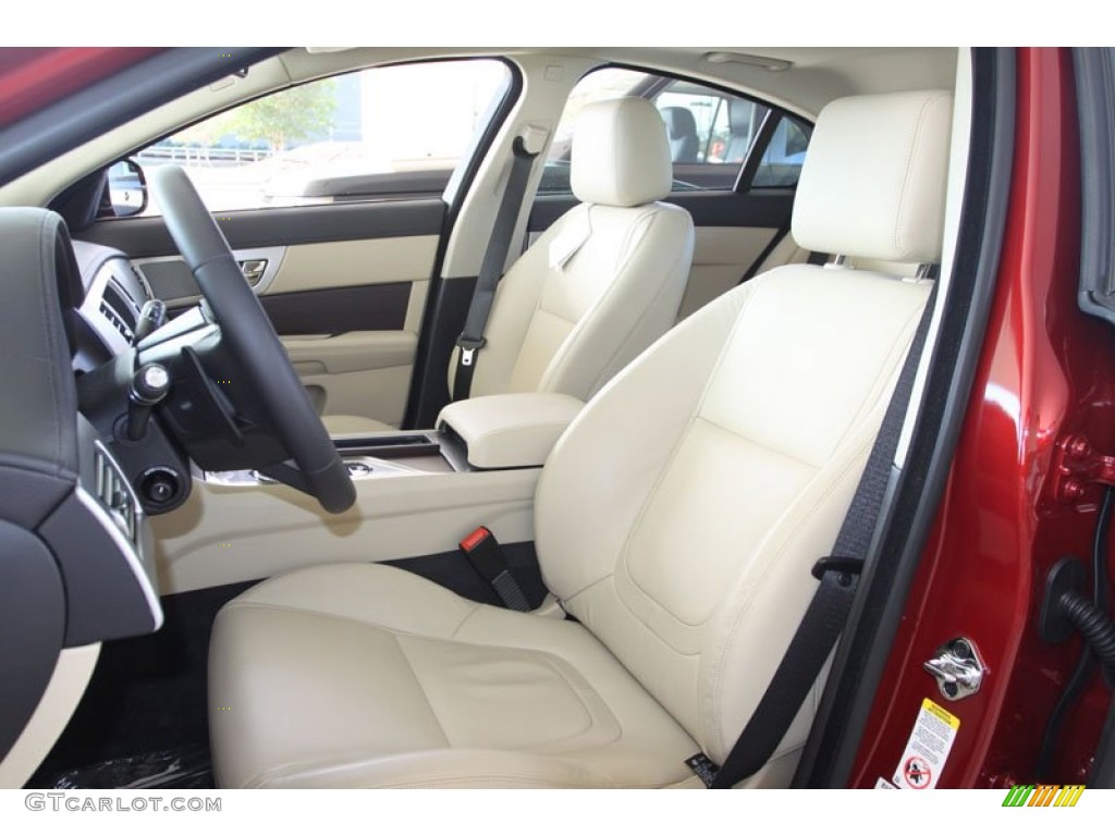 Barley/Warm Charcoal Interior 2012 Jaguar XF Standard XF Model Photo #56057940