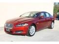 Claret Red Metallic 2012 Jaguar XF Standard XF Model Exterior