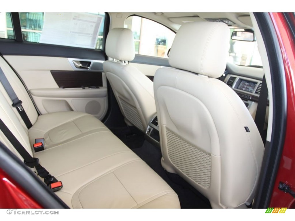 Barley/Warm Charcoal Interior 2012 Jaguar XF Standard XF Model Photo #56058047