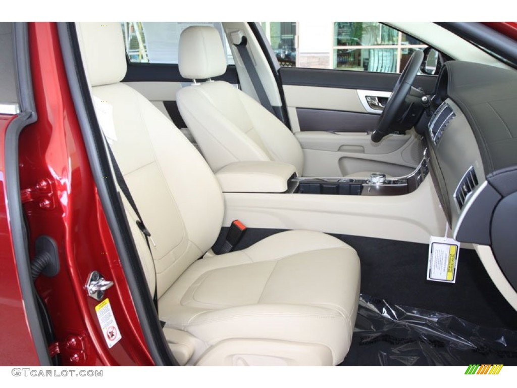 Barley/Warm Charcoal Interior 2012 Jaguar XF Standard XF Model Photo #56058068