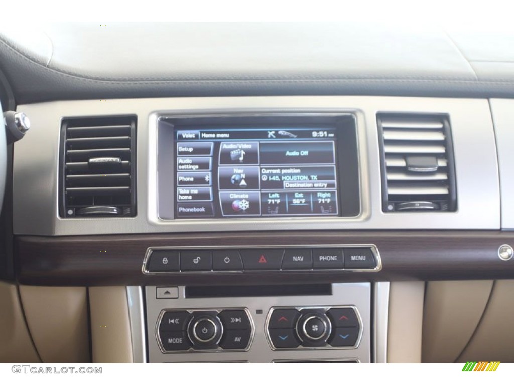 2012 Jaguar XF Standard XF Model Controls Photo #56058095