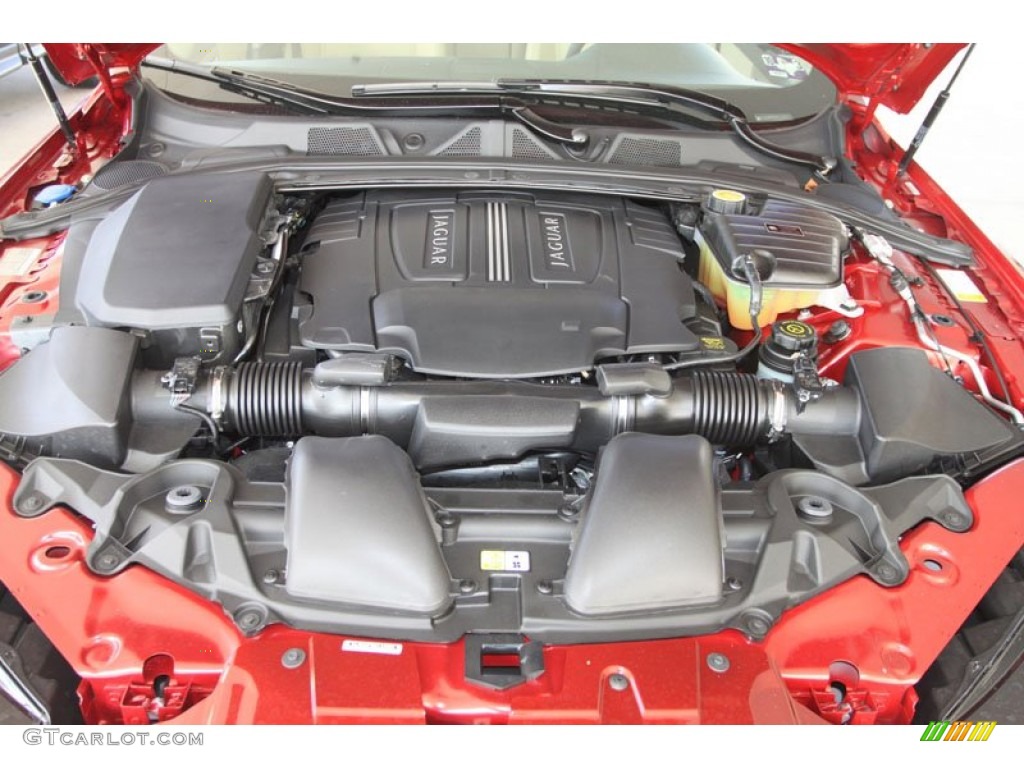2012 Jaguar XF Standard XF Model 5.0 Liter DI DOHC 32-Valve VVT V8 Engine Photo #56058128