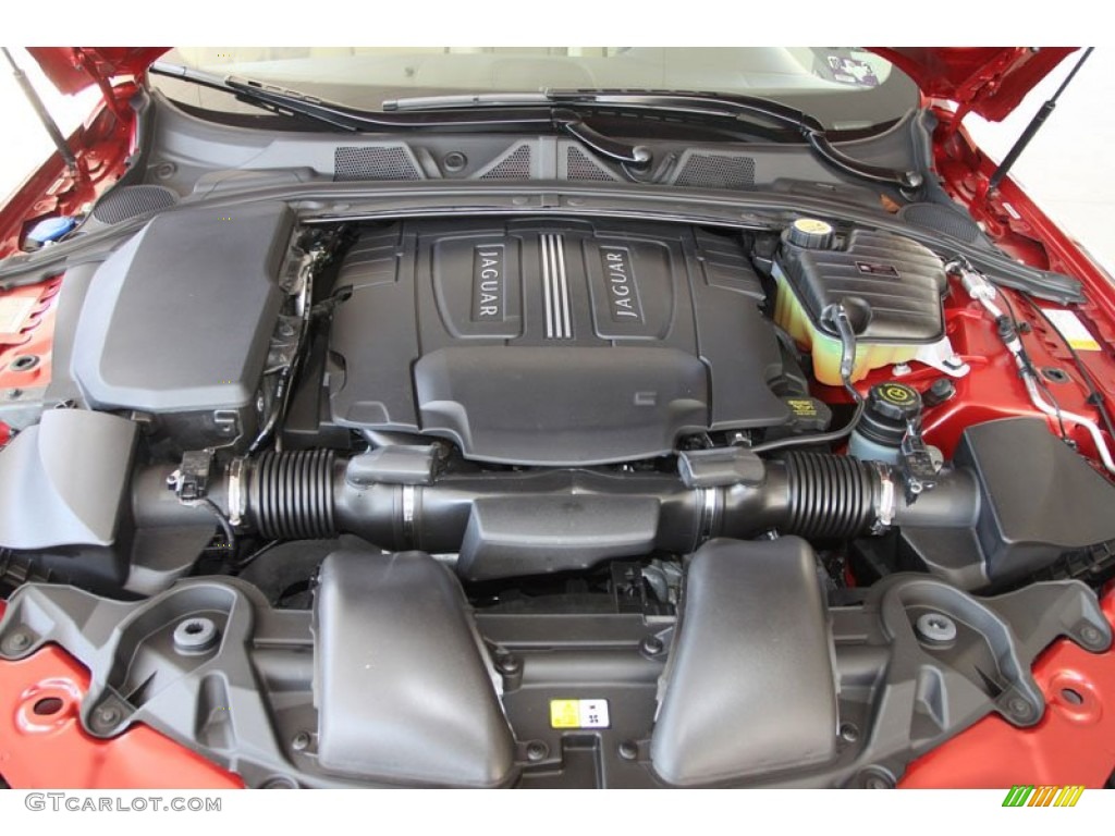 2012 Jaguar XF Portfolio 5.0 Liter DI DOHC 32-Valve VVT V8 Engine Photo #56058386
