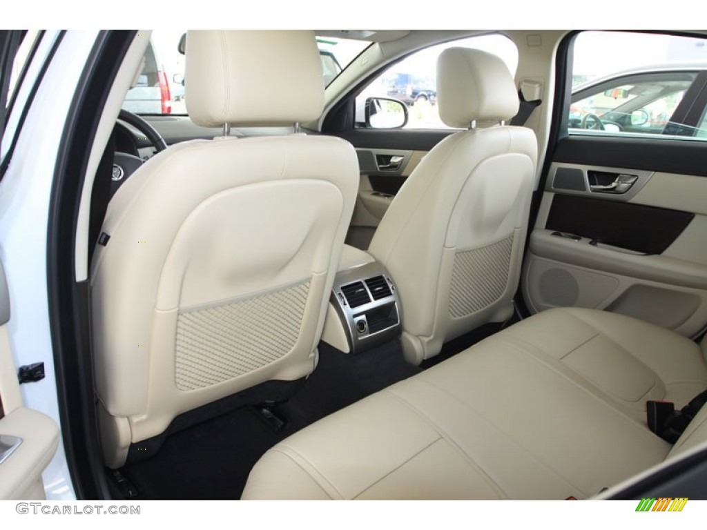Barley/Warm Charcoal Interior 2012 Jaguar XF Standard XF Model Photo #56058554
