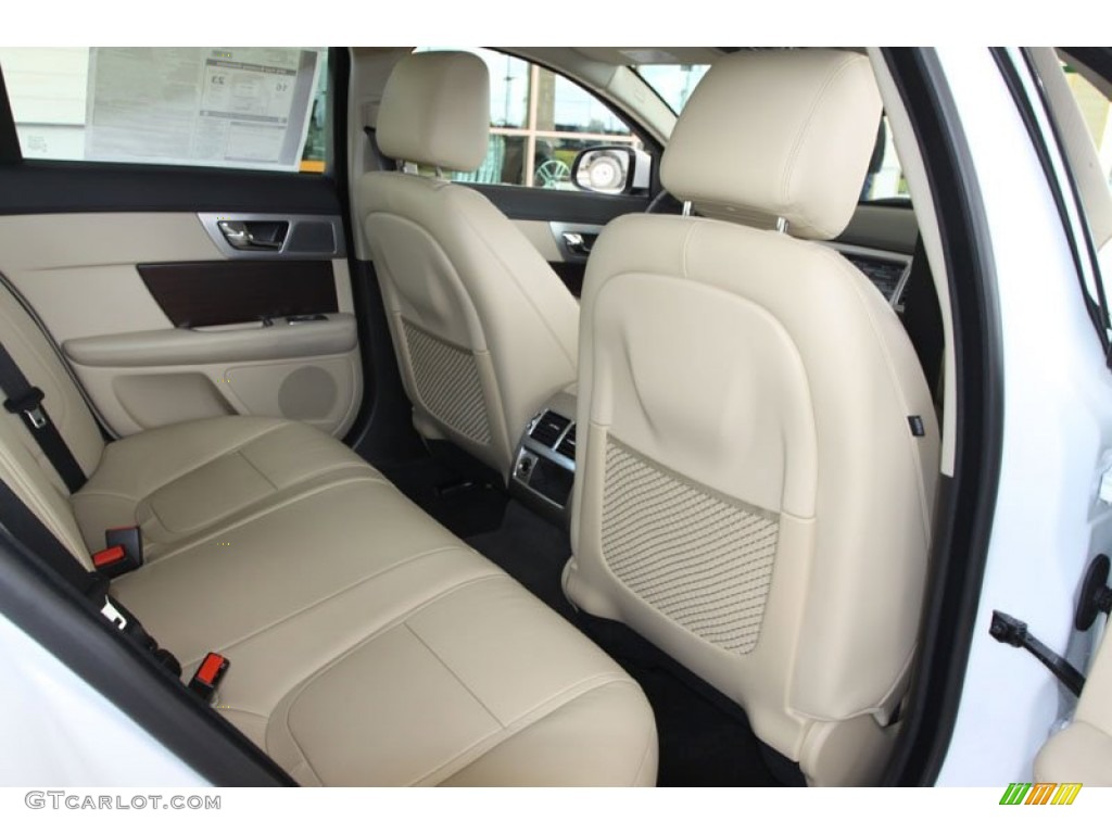 Barley/Warm Charcoal Interior 2012 Jaguar XF Standard XF Model Photo #56058563