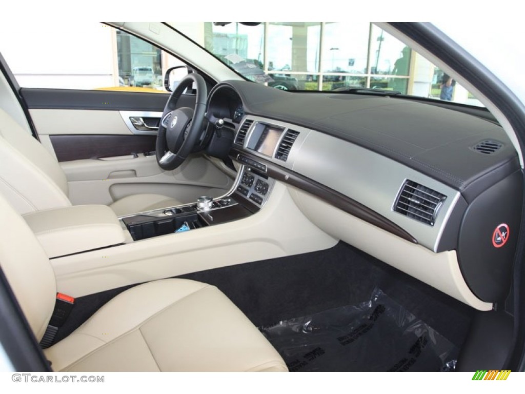 Barley/Warm Charcoal Interior 2012 Jaguar XF Standard XF Model Photo #56058572
