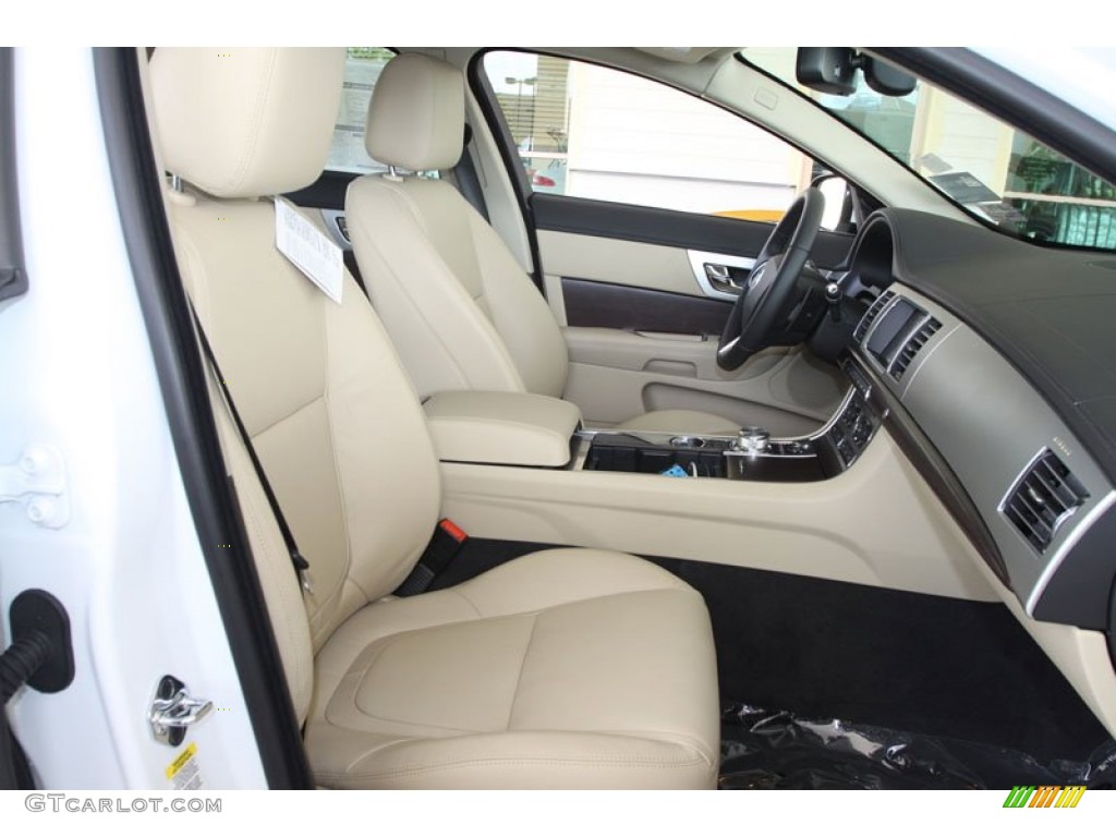 Barley/Warm Charcoal Interior 2012 Jaguar XF Standard XF Model Photo #56058578