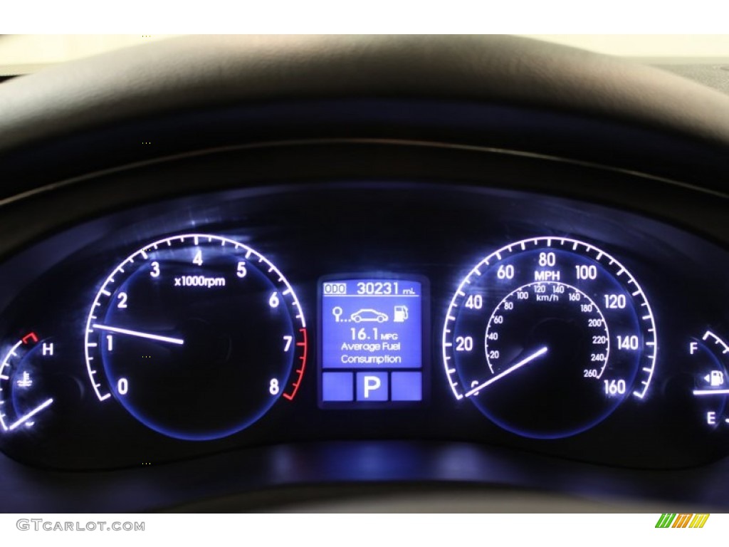 2009 Hyundai Genesis 3.8 Sedan Gauges Photo #56058581
