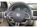 Barley/Warm Charcoal 2012 Jaguar XF Standard XF Model Steering Wheel