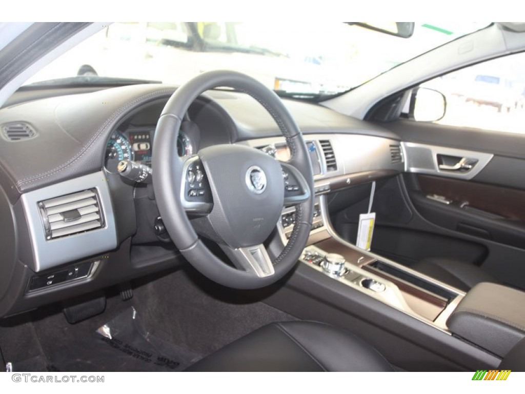Warm Charcoal/Warm Charcoal Interior 2012 Jaguar XF Standard XF Model Photo #56058647
