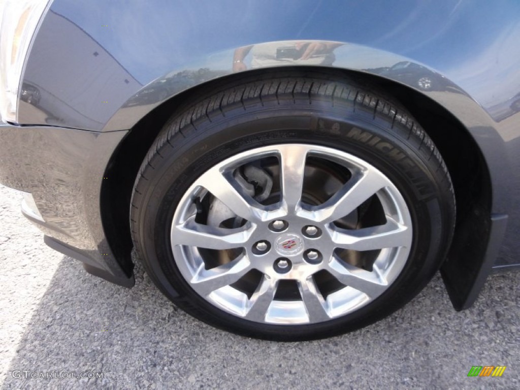 2009 CTS 4 AWD Sedan - Thunder Gray ChromaFlair / Light Titanium/Ebony photo #39