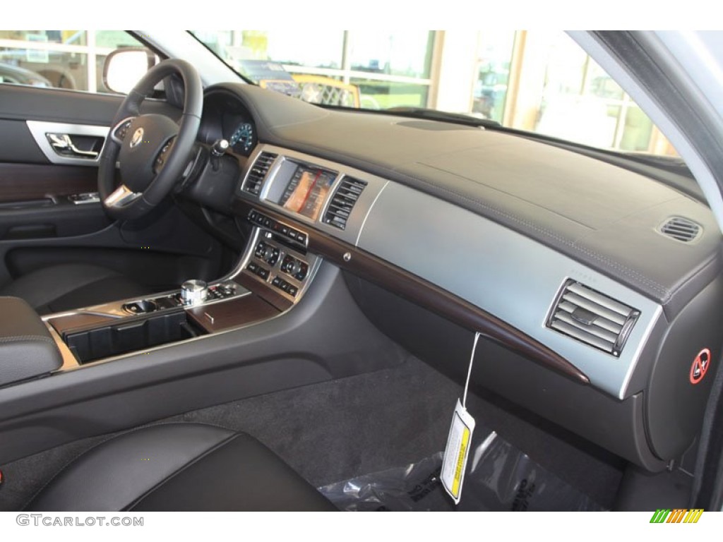 2012 Jaguar XF Standard XF Model Warm Charcoal/Warm Charcoal Dashboard Photo #56058746