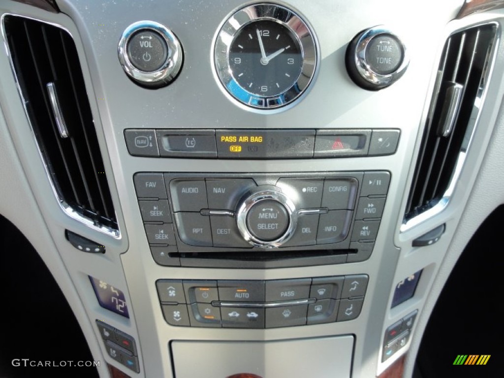 2009 CTS 4 AWD Sedan - Thunder Gray ChromaFlair / Light Titanium/Ebony photo #43
