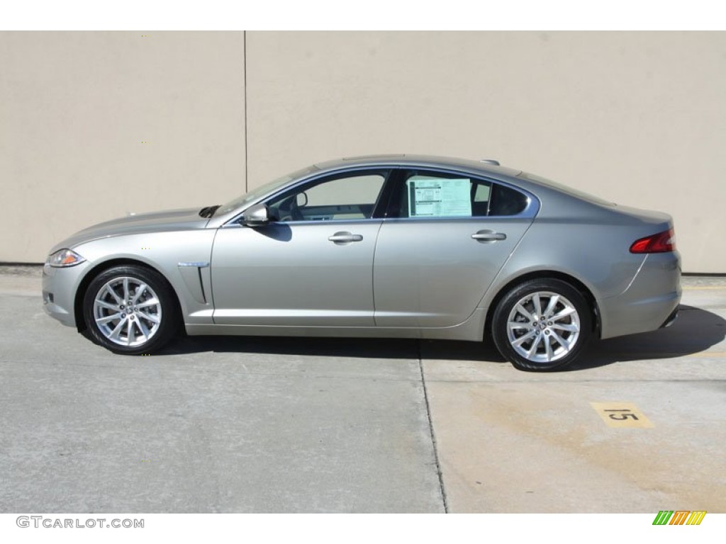 Cashmere Metallic 2012 Jaguar XF Standard XF Model Exterior Photo #56058893