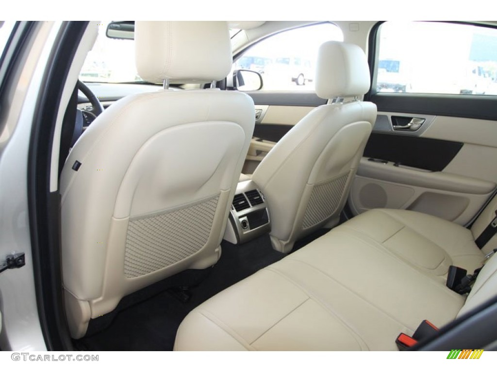 Barley/Warm Charcoal Interior 2012 Jaguar XF Standard XF Model Photo #56058947